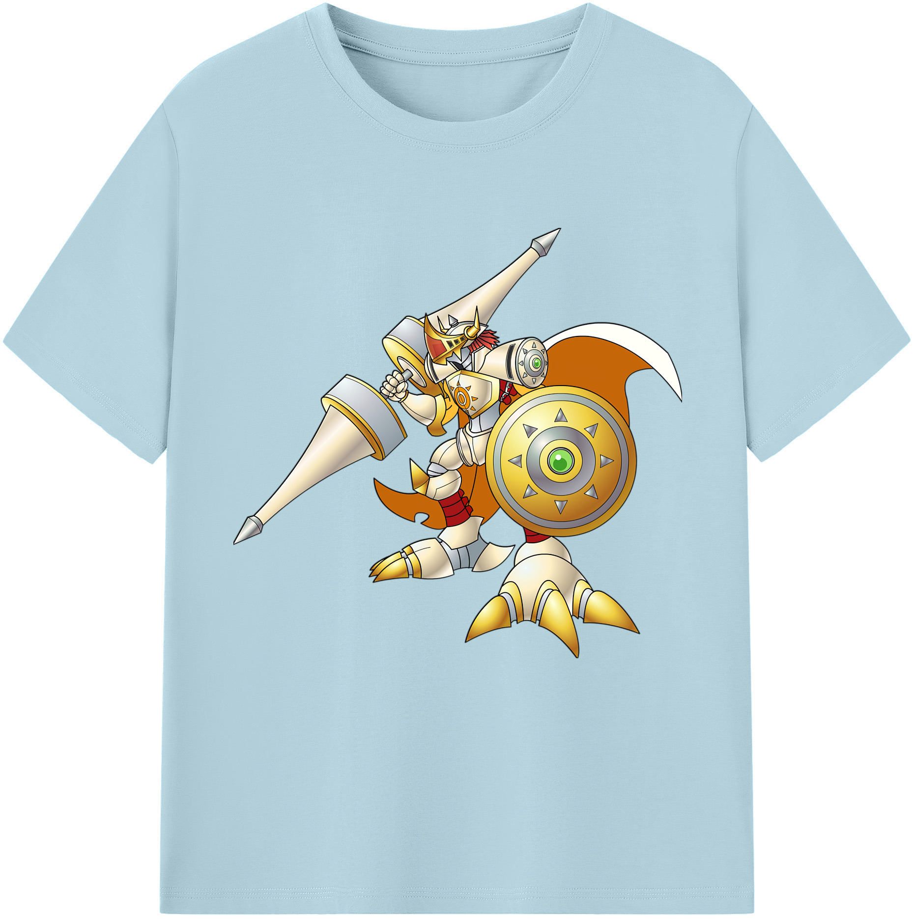 （画像用） Digimon デジタルモンスター/デジモン 綿100％半袖Tシャツ（フロントプリント）
